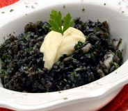 Paella arroz negro