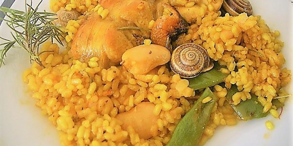Paella Valenciana de Carajillo