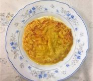 Tortilla con tomate
